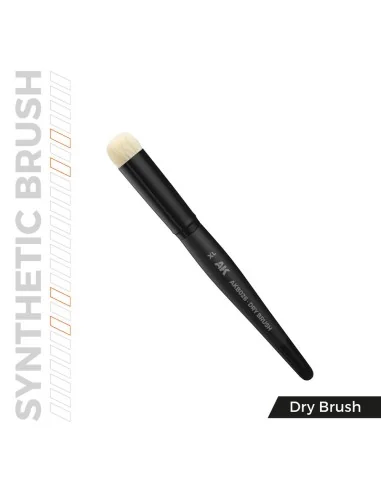 AK SYNTHETIC DRY BRUSH - XL - AK Interactive AKB026