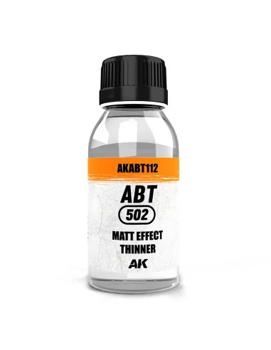 Matt effect Thinner 100ml ABT 502 - AK Interactive AKABT112