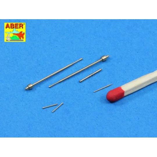Set of barrels and periscopes for U-Boot type IX - Aber Models RE-3...
