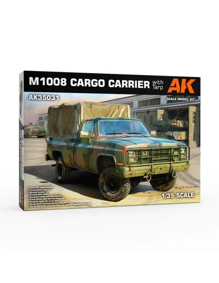 M1008 TROOP CARRIER WITH TARP, 1/35 - AK Interactive AK35031