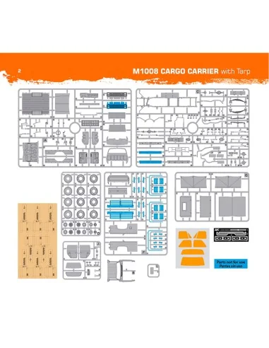 M1008 TROOP CARRIER WITH TARP, 1/35 - AK Interactive AK35031