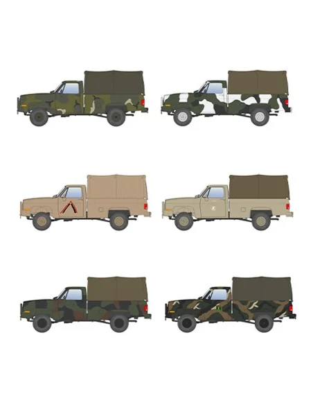 [NO_DESC] M1008 TROOP CARRIER WITH TARP, 1/35 - AK Interactive AK35031