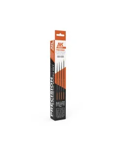 PRECISION BRUSHES SET (4 brushes) - AK Interactive AKB105 2