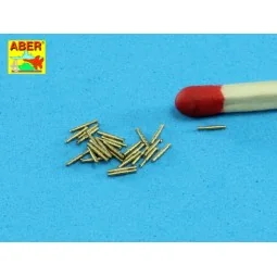 Barrels set for H.M.S. Ark Royal - Aber Models RE-350 L72