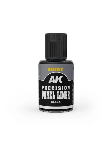 PRECISION PANELINER- BLACK 30ml - AK Interactive AK12102