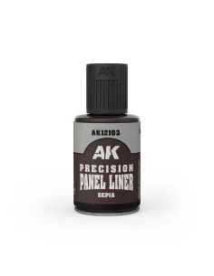 PRECISION PANELINER- SEPIA 30ml - AK Interactive AK12103