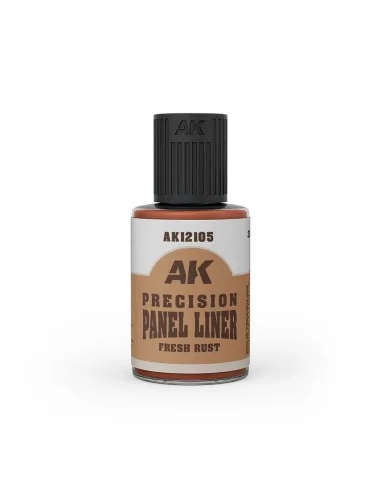 PRECISION PANELINER- FRESH RUST 30ml - AK Interactive AK12105