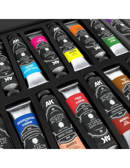 [NO_DESC] DELUXE EDITION BOX FULL RANGE ARTIST DENSE ACRYLIC COLOR ...