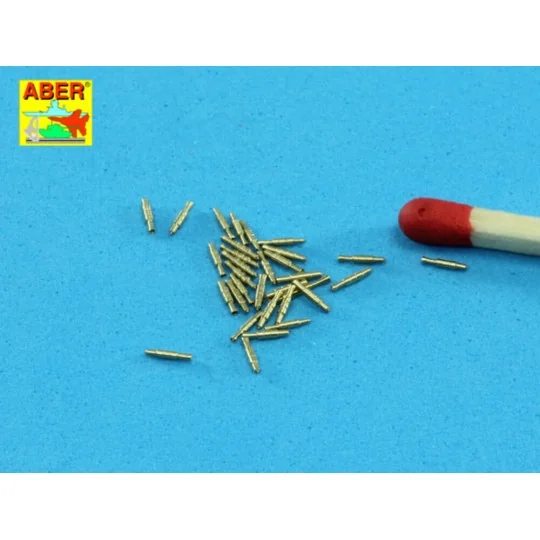 Barrels set for H.M.S. Ark Royal - Aber Models RE-350 L72