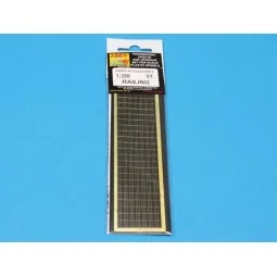 Railing 3 bar horizontal, 1/350 - Aber Models RE-350-01