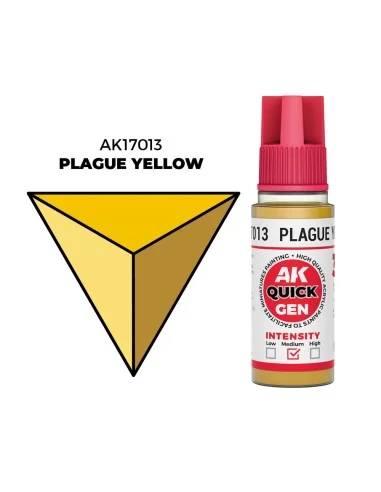 [NO_DESC] PLAGUE YELLOW 18 ml - QUICK GEN - AK Interactive AK17013