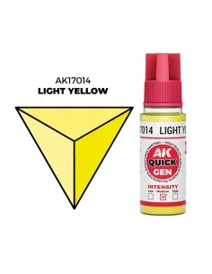 LIGHT YELLOW 18 ml - QUICK GEN - AK Interactive AK17014