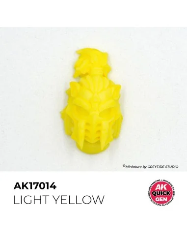 LIGHT YELLOW 18 ml - QUICK GEN - AK Interactive AK17014