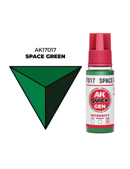 SPACE GREEN 18 ml - QUICK GEN - AK Interactive AK17017