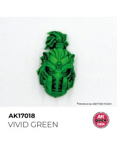 VIVID GREEN 18 ml - QUICK GEN - AK Interactive AK17018 2
