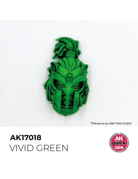 VIVID GREEN 18 ml - QUICK GEN - AK Interactive AK17018