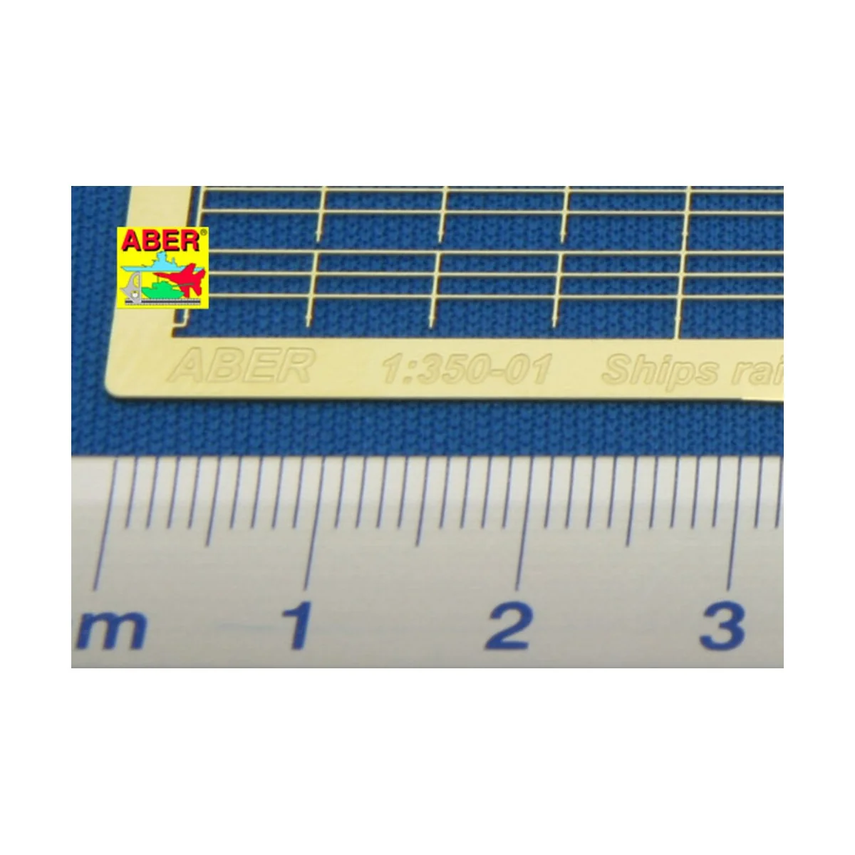 Railing 3 bar horizontal - Aber Models RE-350-01