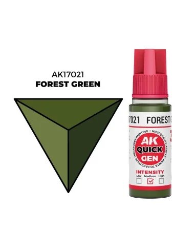 FOREST GREEN 18 ml - QUICK GEN - AK Interactive AK17021