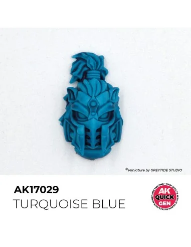 TURQUOISE BLUE 18 ml - QUICK GEN - AK Interactive AK17029