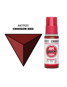 CRIMSON RED 18 ml - QUICK GEN - AK Interactive AK17031