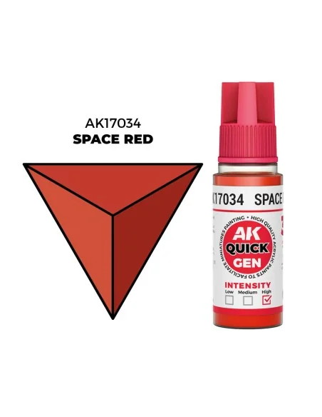 [NO_DESC] SPACE RED 18 ml - QUICK GEN - AK Interactive AK17034