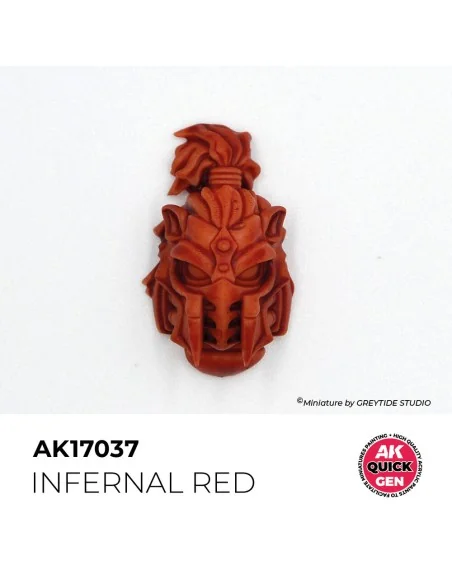 INFERNAL RED 18 ml - QUICK GEN - AK Interactive AK17037