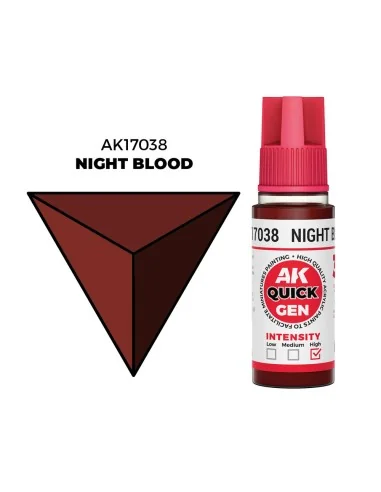[NO_DESC] NIGHT BLOOD 18 ml - QUICK GEN - AK Interactive AK17038