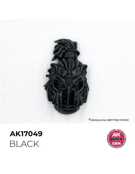[NO_DESC] BLACK 18 ml - QUICK GEN - AK Interactive AK17049