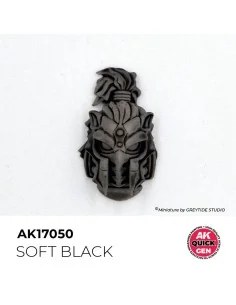 SOFT BLACK 18 ml - QUICK GEN - AK Interactive AK17050 2