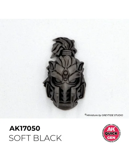 SOFT BLACK 18 ml - QUICK GEN - AK Interactive AK17050