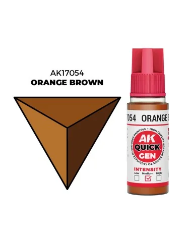 ORANGE BROWN 18 ml - QUICK GEN - AK Interactive AK17054