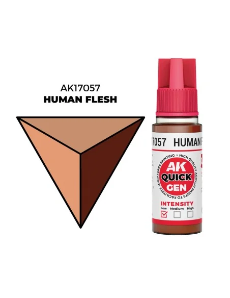 [NO_DESC] HUMAN FLESH 18 ml - QUICK GEN - AK Interactive AK17057