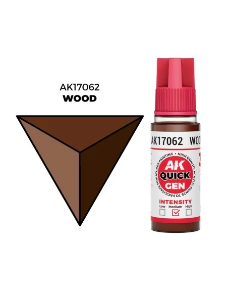 WOOD 18 ml - QUICK GEN - AK Interactive AK17062