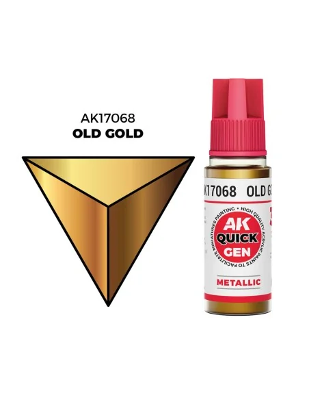 [NO_DESC] OLD GOLD 18 ml - QUICK GEN - AK Interactive AK17068