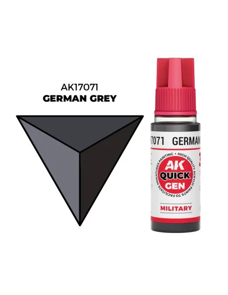 GERMAN GREY 18 ml - QUICK GEN - AK Interactive AK17071