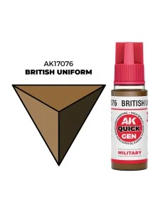 BRITISH UNIFORM 18 ml - QUICK GEN - AK Interactive AK17076