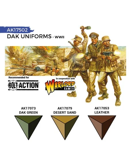 DAK UNIFORMS (QUICK GEN SET) - AK Interactive AK17502