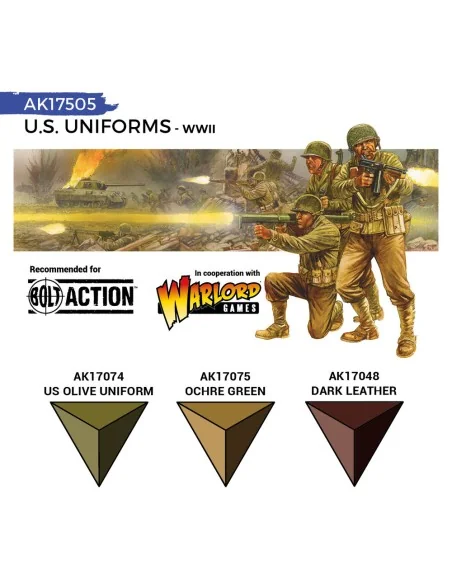 [NO_DESC] US UNIFORMS (QUICK GEN SET) - AK Interactive AK17505