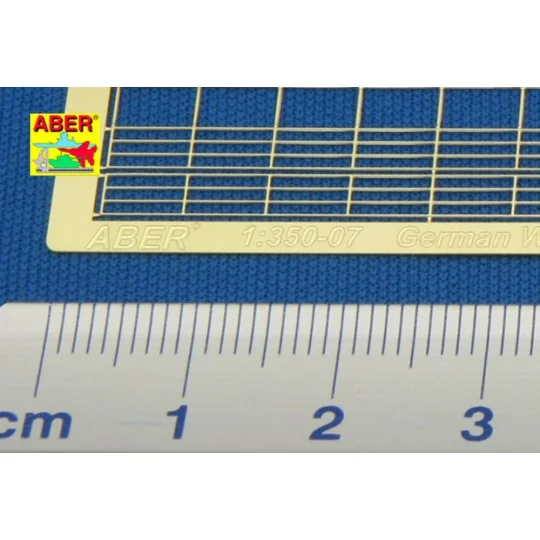 German WWII Ships railing ( 1 choice ) - Aber Models RE-350-07