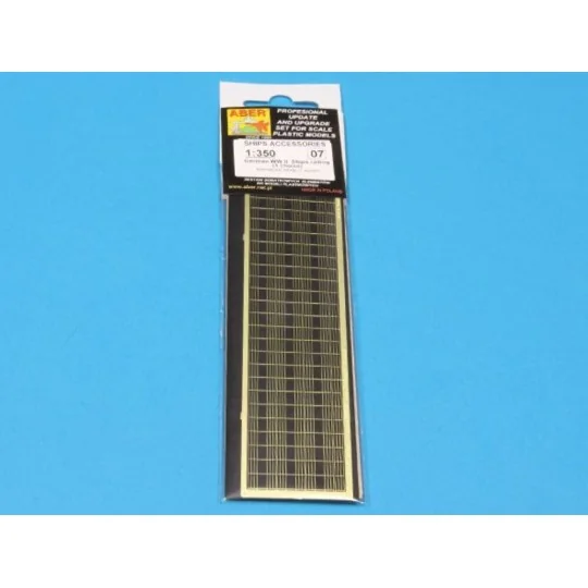 German WWII Ships railing ( 1 choice ) - Aber Models RE-350-07