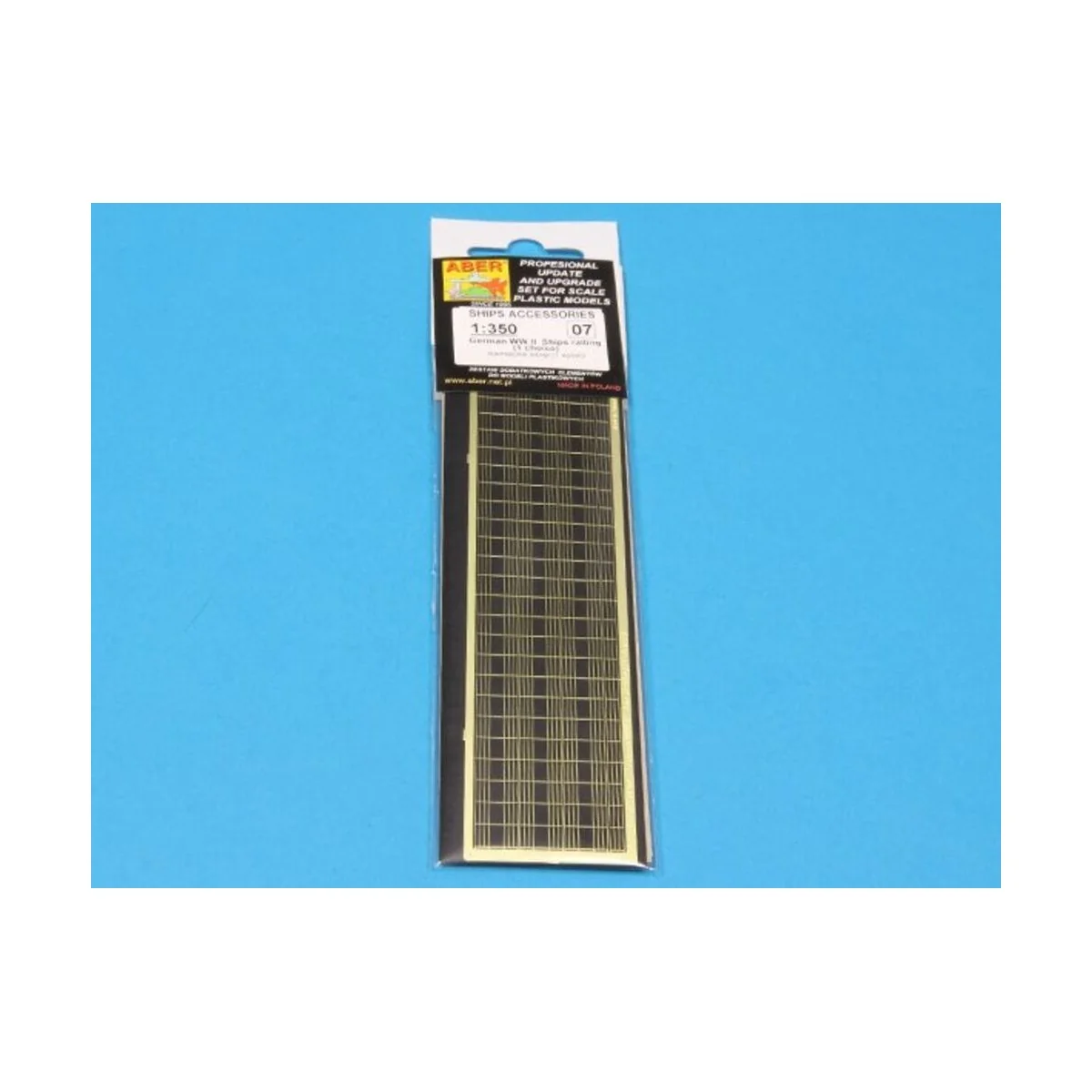 German WWII Ships railing ( 1 choice ) - Aber Models RE-350-07