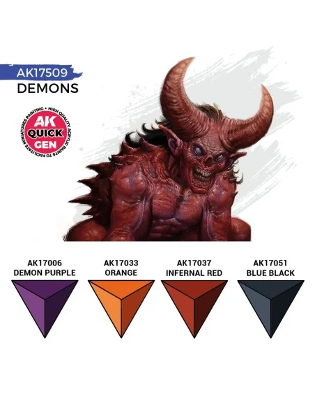DEMONS (QUICK GEN SET) - AK Interactive AK17509