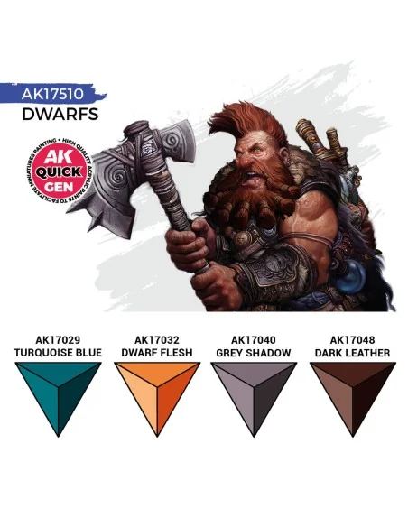 DWARFS (QUICK GEN SET) - AK Interactive AK17510