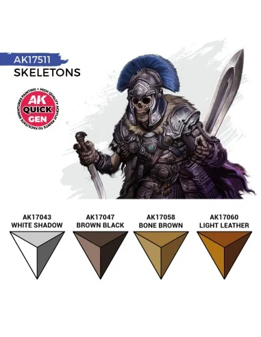 SKELETONS (QUICK GEN SET) - AK Interactive AK17511