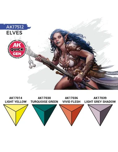 ELVES (QUICK GEN SET) - AK Interactive AK17512