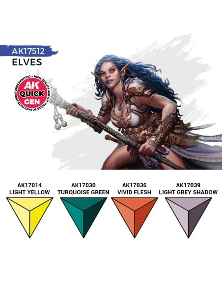 ELVES (QUICK GEN SET) - AK Interactive AK17512