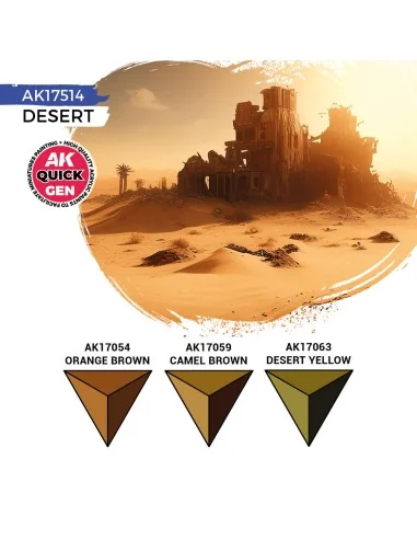 DESERT (QUICK GEN SET) - AK Interactive AK17514