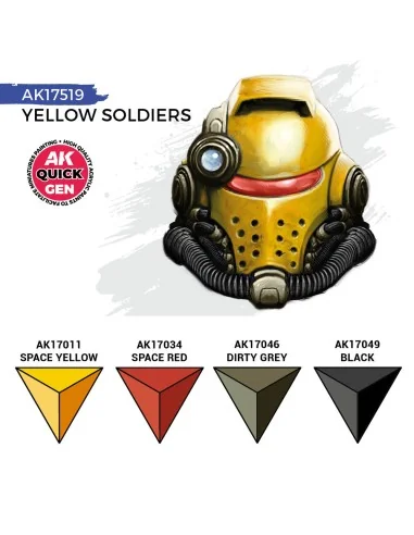 YELLOW SOLDIERS (QUICK GEN SET) - AK Interactive AK17519