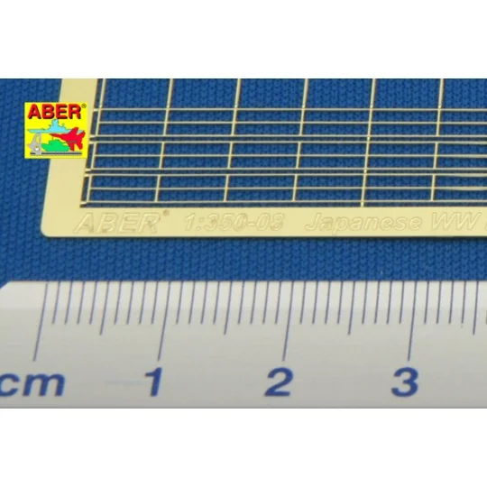 Japanese WWII Ships railing ( 1 choice ) - Aber Models RE-350-08