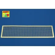 Railing 3 bar horizontal, 1/400 - Aber Models RE-400-01